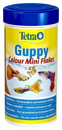 TetraGuppy Colour корм для гуппи для улучшения окраса 250 мл - фото №1