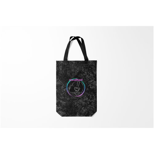 фото Сумка-шоппер / 31х42 см / популярные иллюстрации / модные саундтрек. слушай музыку burnettie