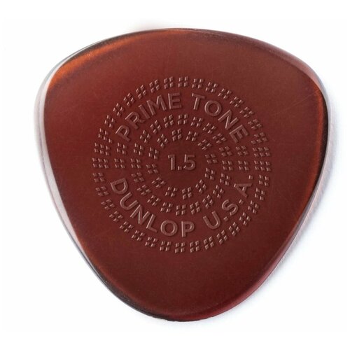 Медиаторы, толщина 1.5 мм, 3 шт. Dunlop Primetone Semi Round Grip 514P150 3Pack