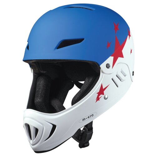 Шлем для самоката/беговела детский гоночный Micro - голубой