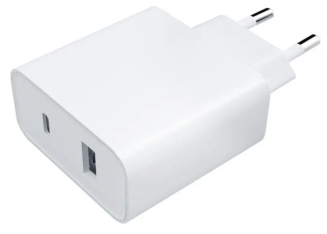 Адаптер для Xiaomi 33W с USB входом в комплекте с кабелем Type-C USB 6A/Сетевое зарядное устройство