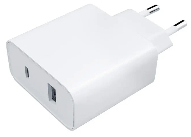 фото Адаптер для Xiaomi 33W с USB входом в комплекте с кабелем Type-C USB 6A/Сетевое зарядное устройство