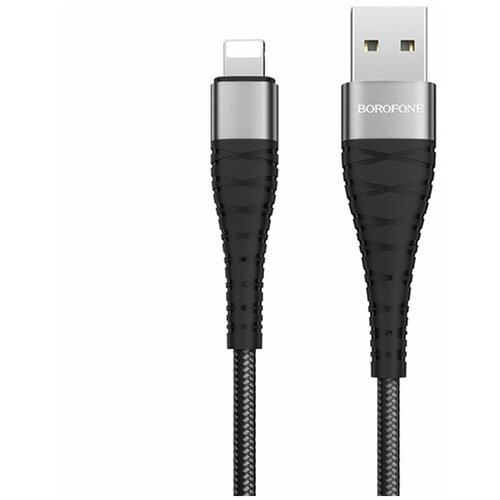 Кабель USB Lightning X57 2.4A 1M HOCO черный аксы