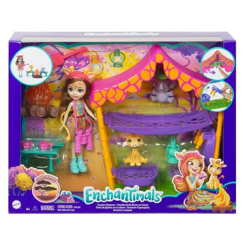 Кукла в наборе Кемпинг (Campout) Mattel Enchantimals GTM33 enchantimals mattel набор кемпинг в саванне gtm33