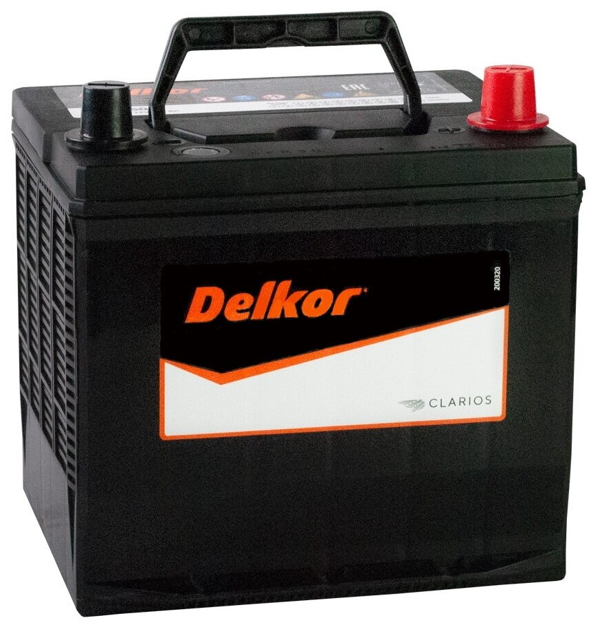Автомобильный аккумулятор DELKOR 26R-550 12V (60Ач 550А)