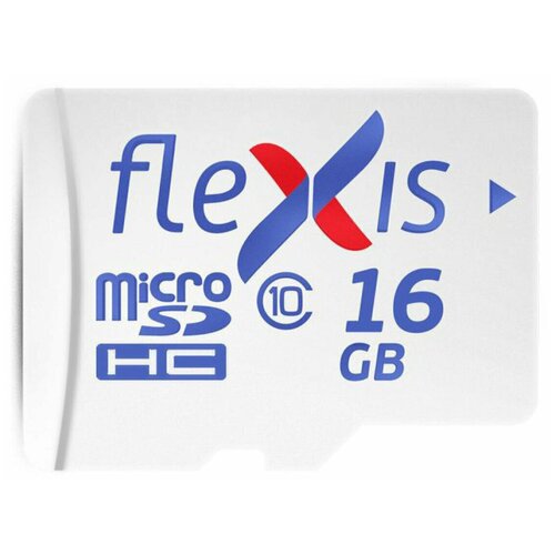 Карта памяти 16Gb - Flexis Micro Secure Digital HC Class 10 UHS-I U1 FMSD016GU1 карта памяти 16gb smartbuy micro secure digital hc class 10 le sb16gbsdcl10 00le оригинальная