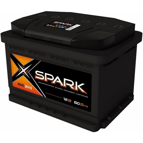 Аккумулятор 60 А/ч п. п. Spark ток 500 242 х 175 х 190 SPA 60-3-L