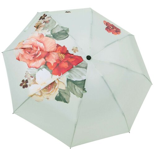 ARMAN зонт женский, 4 сложения, суперавтомат, полиэстер, купол 95 см. LUX516-02