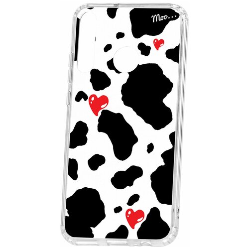 фото Чехол на huawei p40 lite e / honor 9c kruche print корова / чехол для huawei / чехол с рисунком / чехол с принтом / чехол для хонор / чехол для хуавей / бампер на хуавей / чехол накладка для хонор / противоударная накладка для honor huawei / защита для honor / защита на huawei / cиликоновый чехол для huawei honor / пластиковый чехол на huawei / защитный чехол для honor / чехольчик / защита телефона / ударопрочный чехол кruче,kruche
