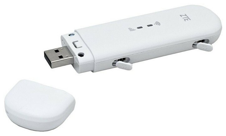 USB 4G модем ZTE + роутер MF79U белый