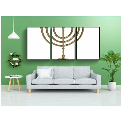 фото Набор модулных постеров для интерьера "иудаизм, израиль, религия" 60x90 см. в тубусе, без рамки lotsprints