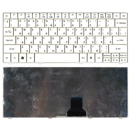 Клавиатура для ноутбука Acer Aspire One 751 1410 1810T Ferrari one белая came 119rir090 трансформатор bx zf1 za3 n za4 za5 zc5 zm2