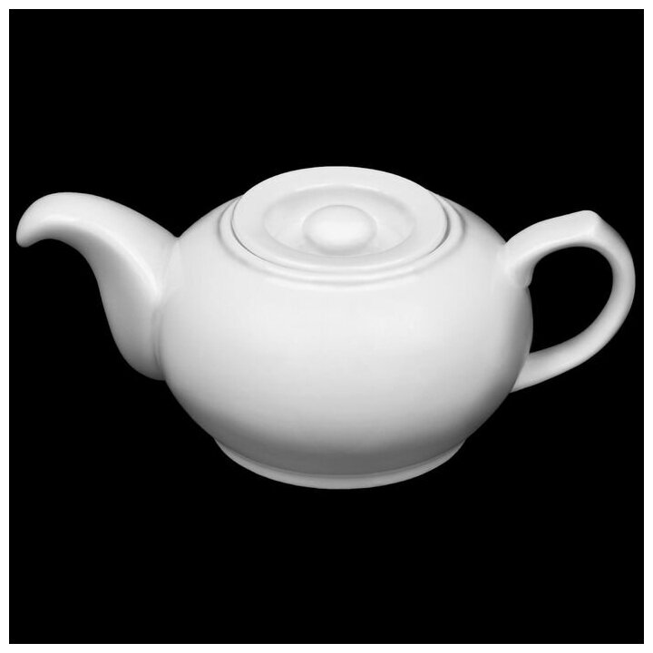 Чайник заварочный Wilmax England 500 мл, цвет белый - фотография № 6