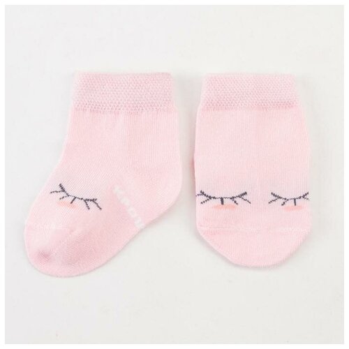 Носки Крошка Я размер S, розовый носки новогодние детские крошка я пингвин цвет серый 8 10 см