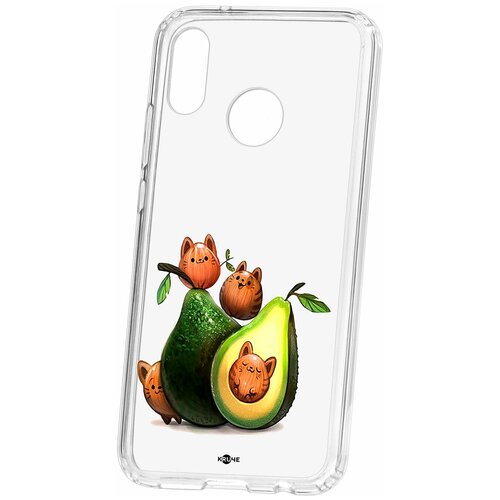 фото Чехол на huawei p20 lite / nova 3e kruche print авокотики / чехол для huawei / чехол с рисунком / чехол с принтом / чехол для хонор / чехол для хуавей / бампер на хуавей / чехол накладка для хонор / противоударная накладка для honor huawei / защита для honor / защита на huawei / cиликоновый чехол для huawei honor / пластиковый чехол на huawei / защитный чехол для honor / чехольчик / защита телефона / ударопрочный чехол кruче