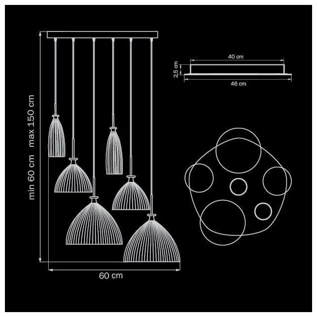 Подвесная люстра Lightstar Simple Light 810 810160