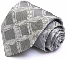 Серый галстук с плетеным рисунком Moschino 27349