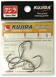Крючки Kujira Spinning 505 BN офсетный (Размер # 1/0; 5шт )