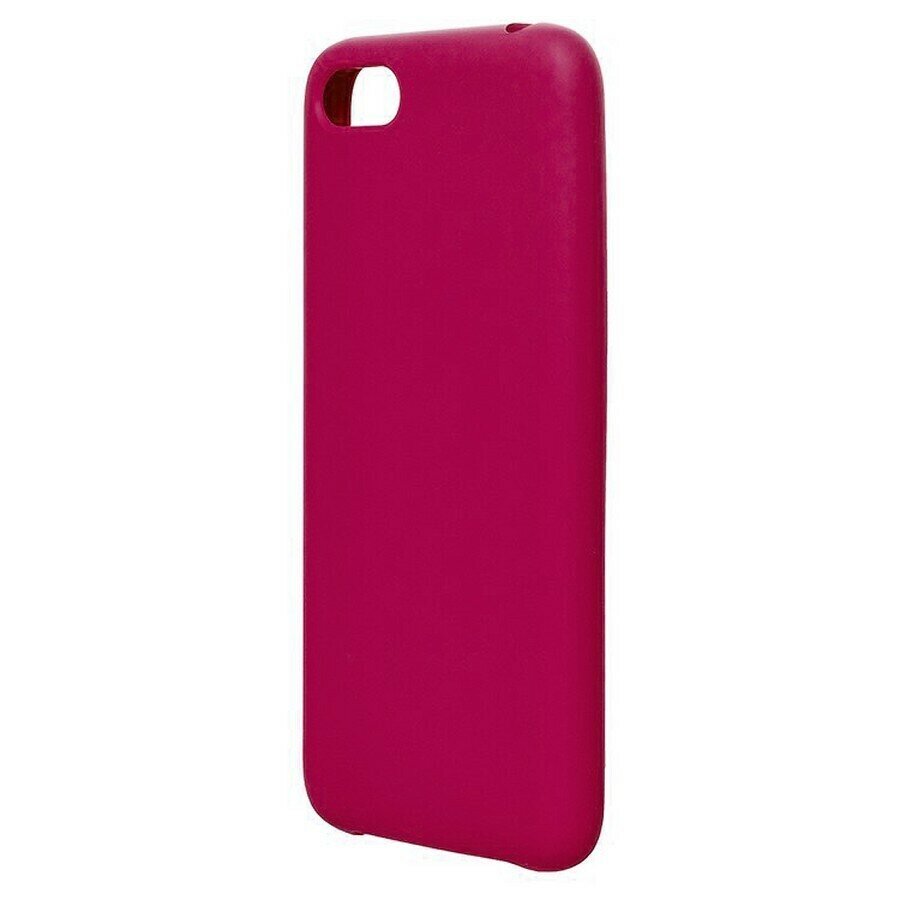 Силиконовая накладка без логотипа Silky soft-touch для Huawei Honor 7A / Y5 (2018)/Y5 lite/ honor 7S бордовый