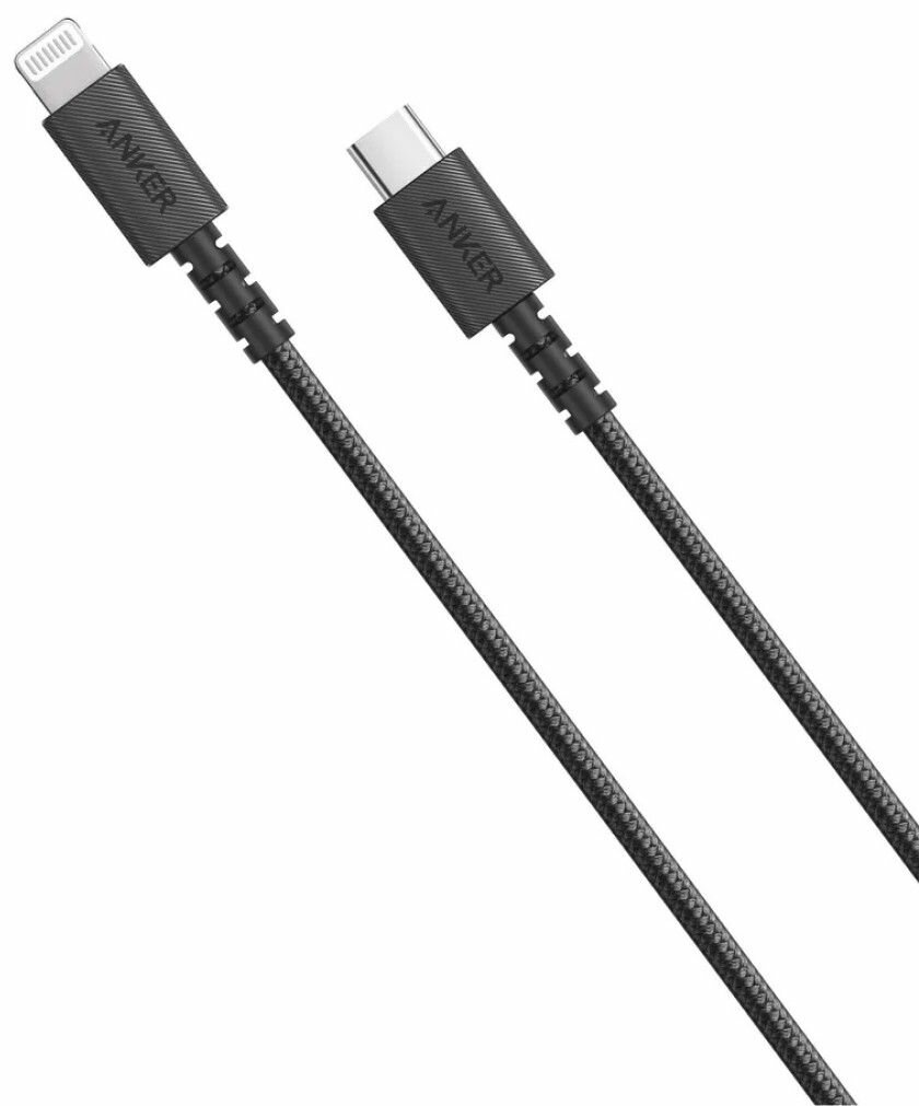 Кабель Anker PowerLine Select USB Type-C - Lightning 0.9 м цвет Черный (A8612H11) - фото №10