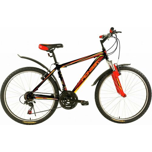 PIONEER Cowboy 2616 black-red-yellow Велосипед 16590₽