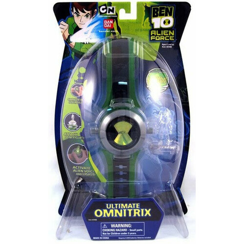 Часы Омнитрикс Бен Тен - Ben 10 Omnitrix Ultimate (звук, свет) игровой набор часы омнитрикс бен 10