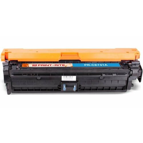 Картридж Print-Rite PR-CE741A для CLJ CP5220/CP5221 7300стр Голубой