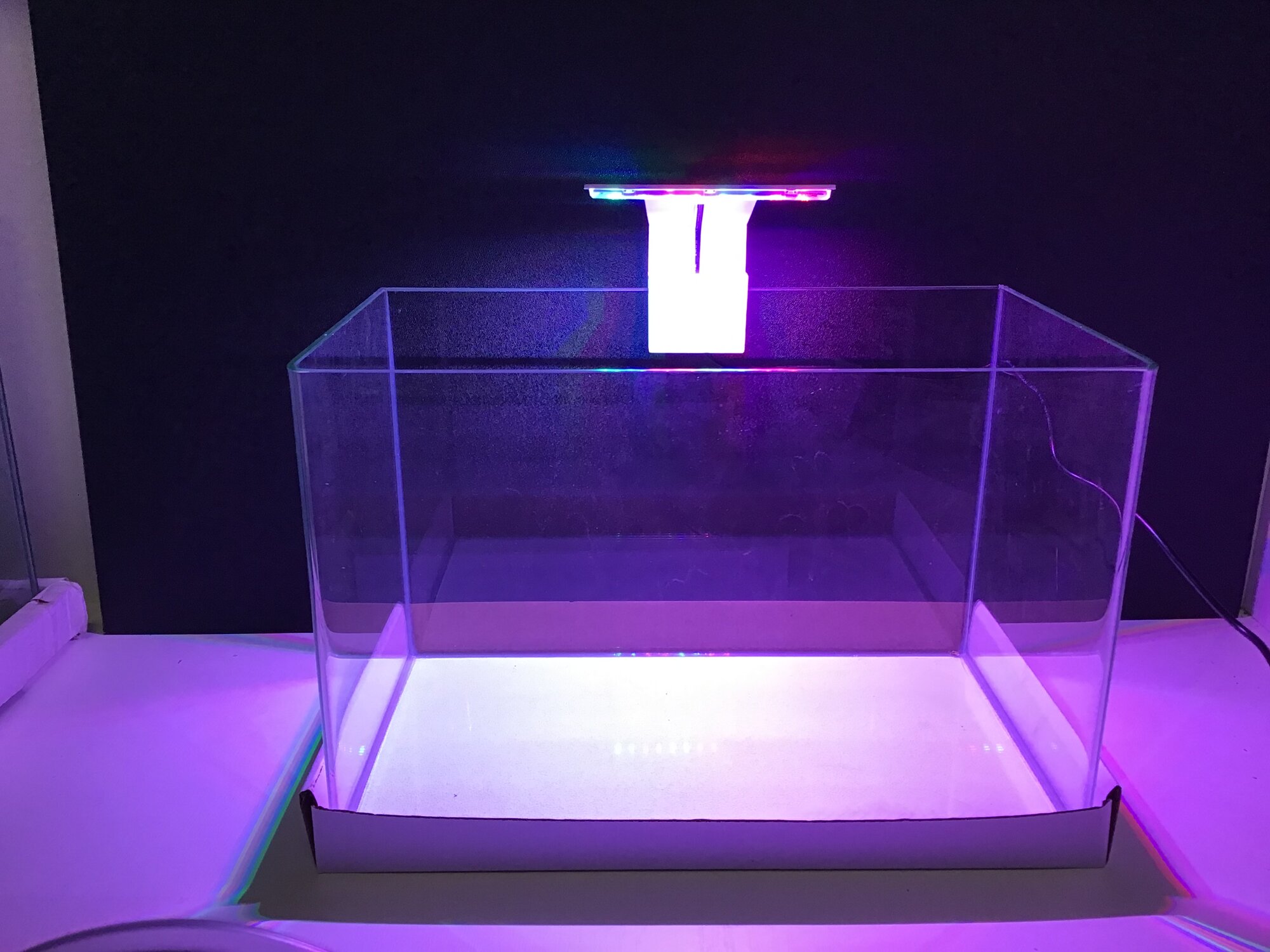 Аквариумный Светодиодный светильник для нано-аквариума от 10-40 литров, белый и цветной, 6 Вт