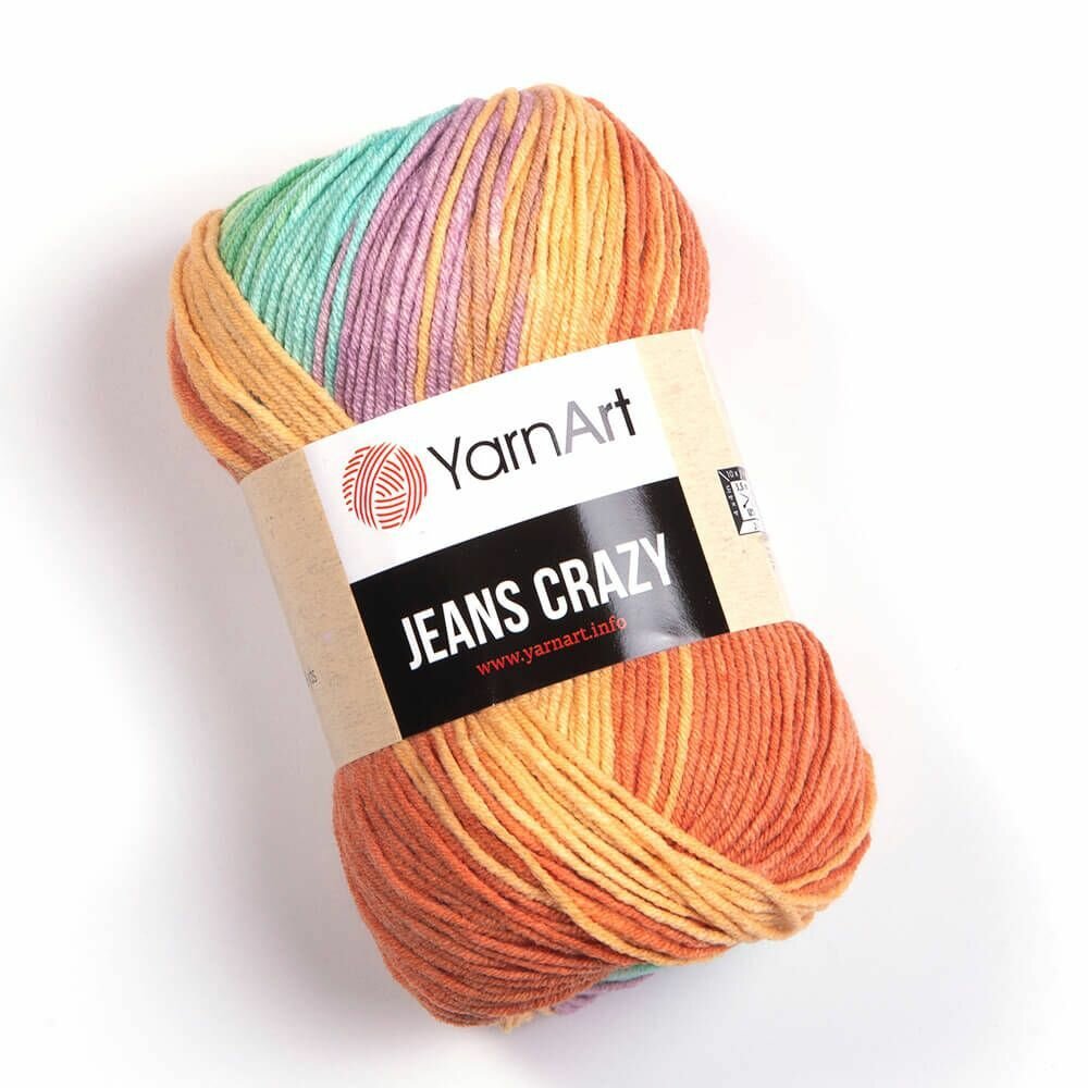 Пряжа YarnArt Jeans Crazy 8202 (10 мотков по 50 гр.)