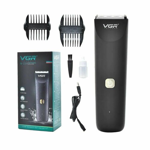 Машинка для стрижки волос VGR V-231 черный 152200₽