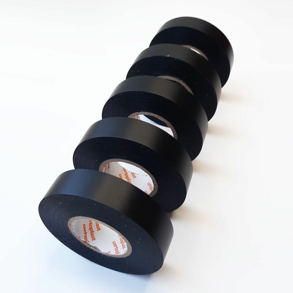 фото Изолента Certoplast 608 * 5шт по 33 метра * 19мм * ПВХ