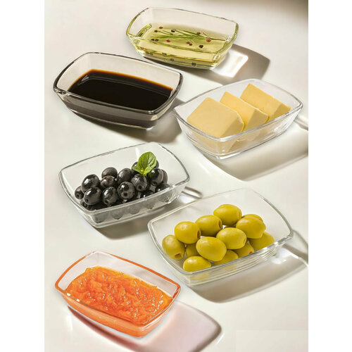 Креманки стеклянные набор соусников и салатников 6 штук 1485₽