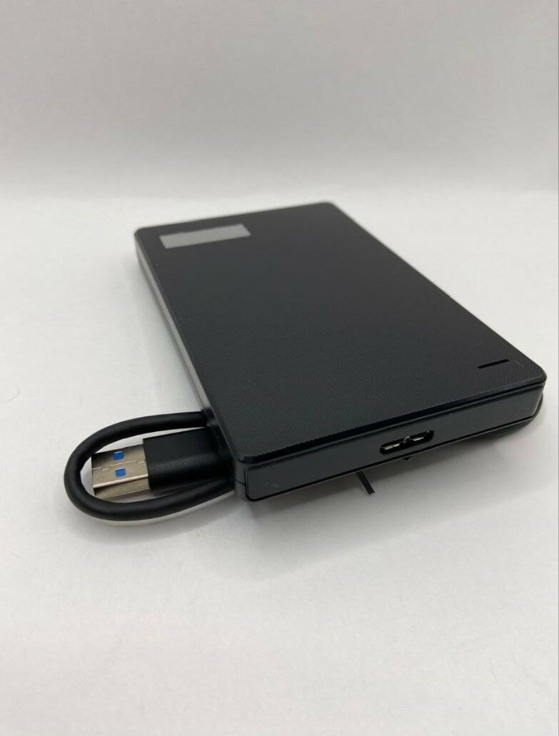 Внешний жесткий диск 3Q Portable External HDD 1Tb USB 3.0. чёрный
