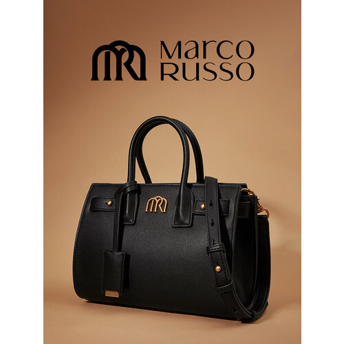 Сумка тоут Marco Russo, черный