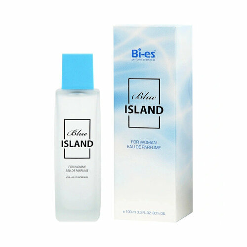Bi es Blue Island парфюмерная вода 100 мл для женщин роза перениал блу на штамбе 140см