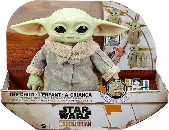 Интерактивная р/у игрушка Малыш Йода Star Wars: The Child Mandalorian Mattel
