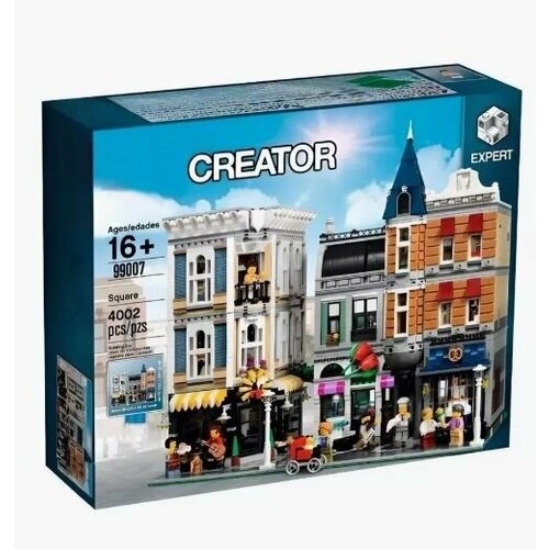 Конструктор Городская площадь, 4002 детали