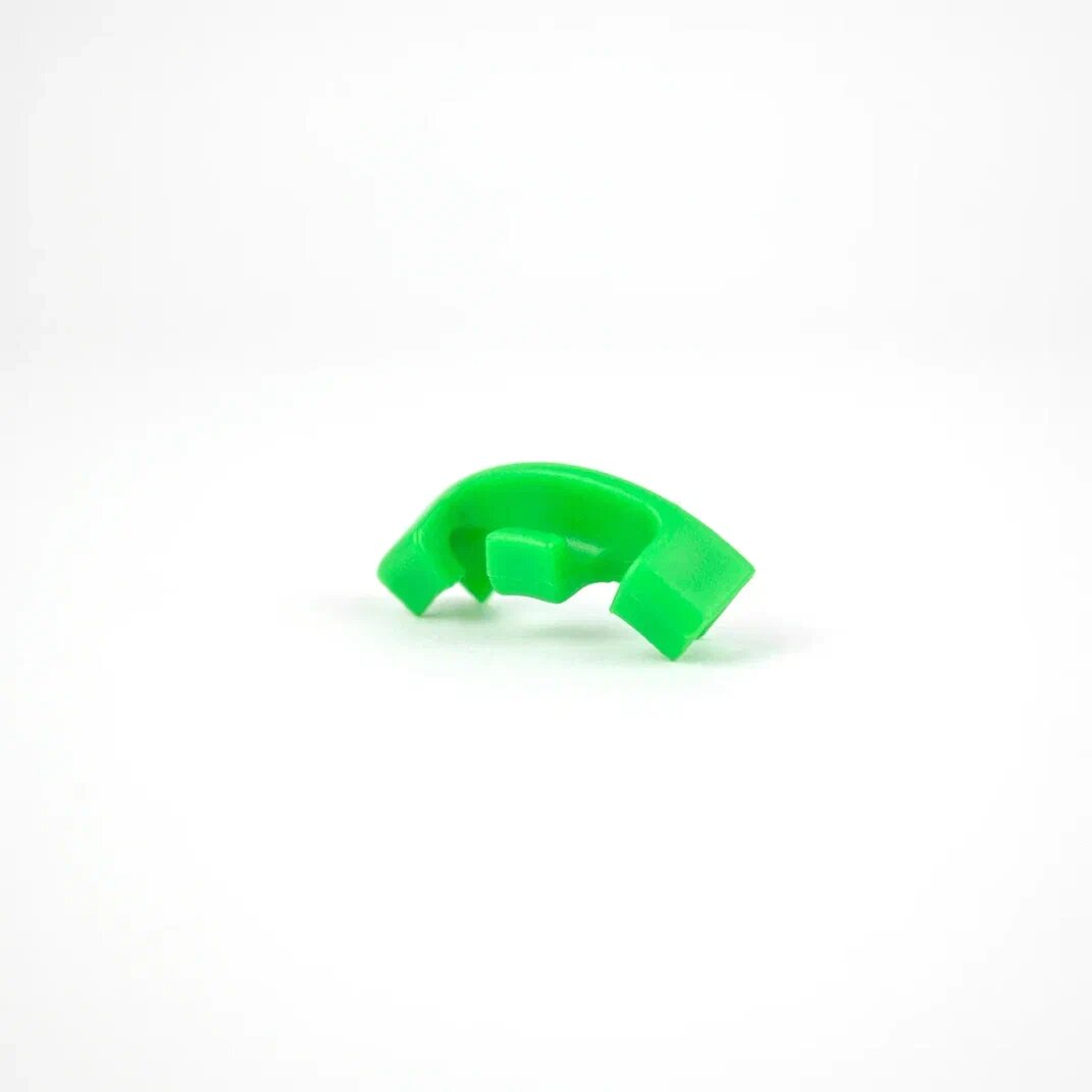 Кистедержатель, сгибатель веток, для томатов, пластик, зеленый, 50шт — фото 1