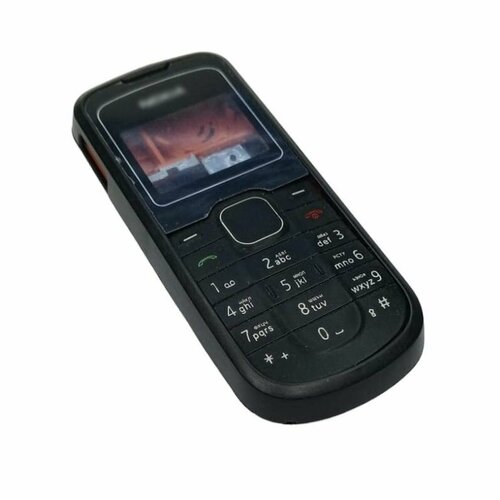 Корпус для Nokia 1202 с клавиатурой (Цвет: черный) корпус nokia 800 черный