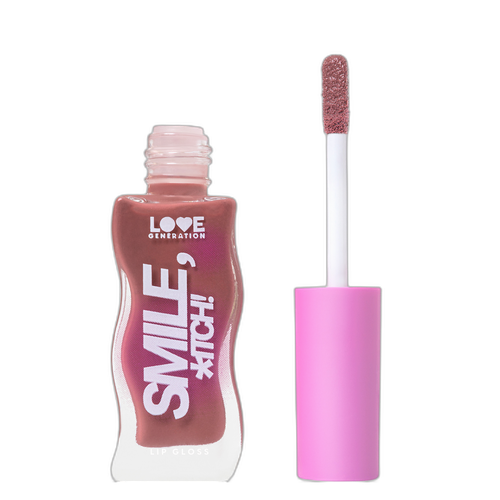 Love Generation Блеск для губ Lipgloss Smile itch тон 04 сливово-коричневый 10 мл 1 шт 355₽