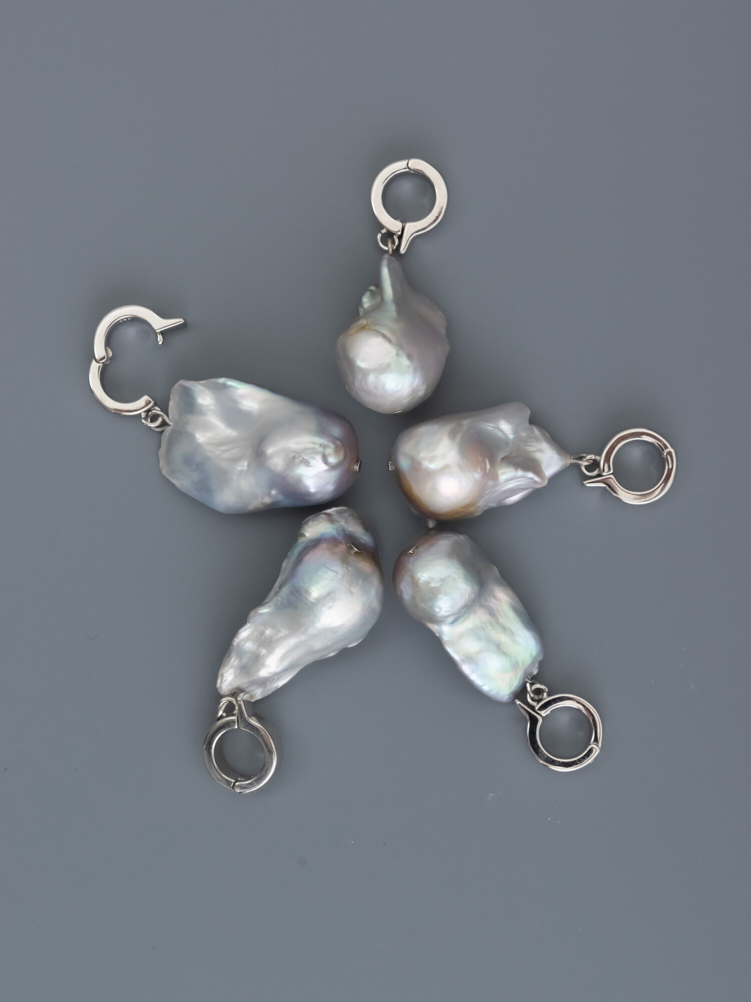 Подвеска ЖемАрт, жемчуг пресноводный культивированный, жемчуг пресноводный, жемчуг культивированный, серебристый — фото 1