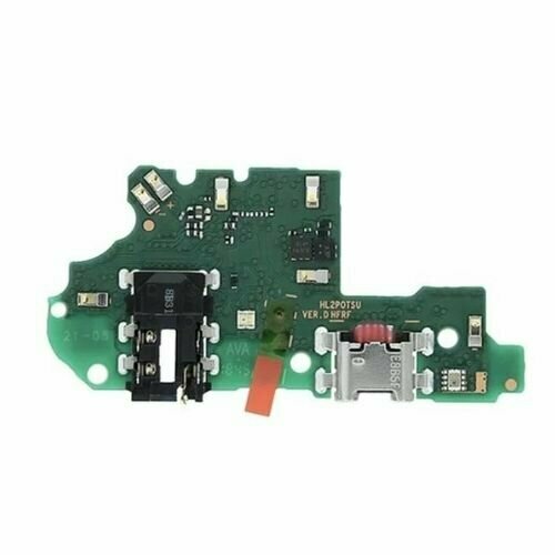 Разъем зарядки для Huawei P-Smart 2019 POT-LX1 (плата с микрофоном, аудио разъем)