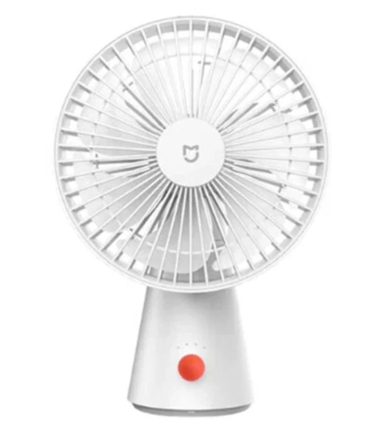 Портативный настольный вентилятор Xiaomi Mijia Desktop Fan 4000mAh (ZMYDFS01DM) белый — фото 1