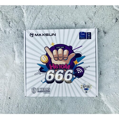 Материнская плата Maxsun H610M 666 WIFI LGA1700 1099900₽