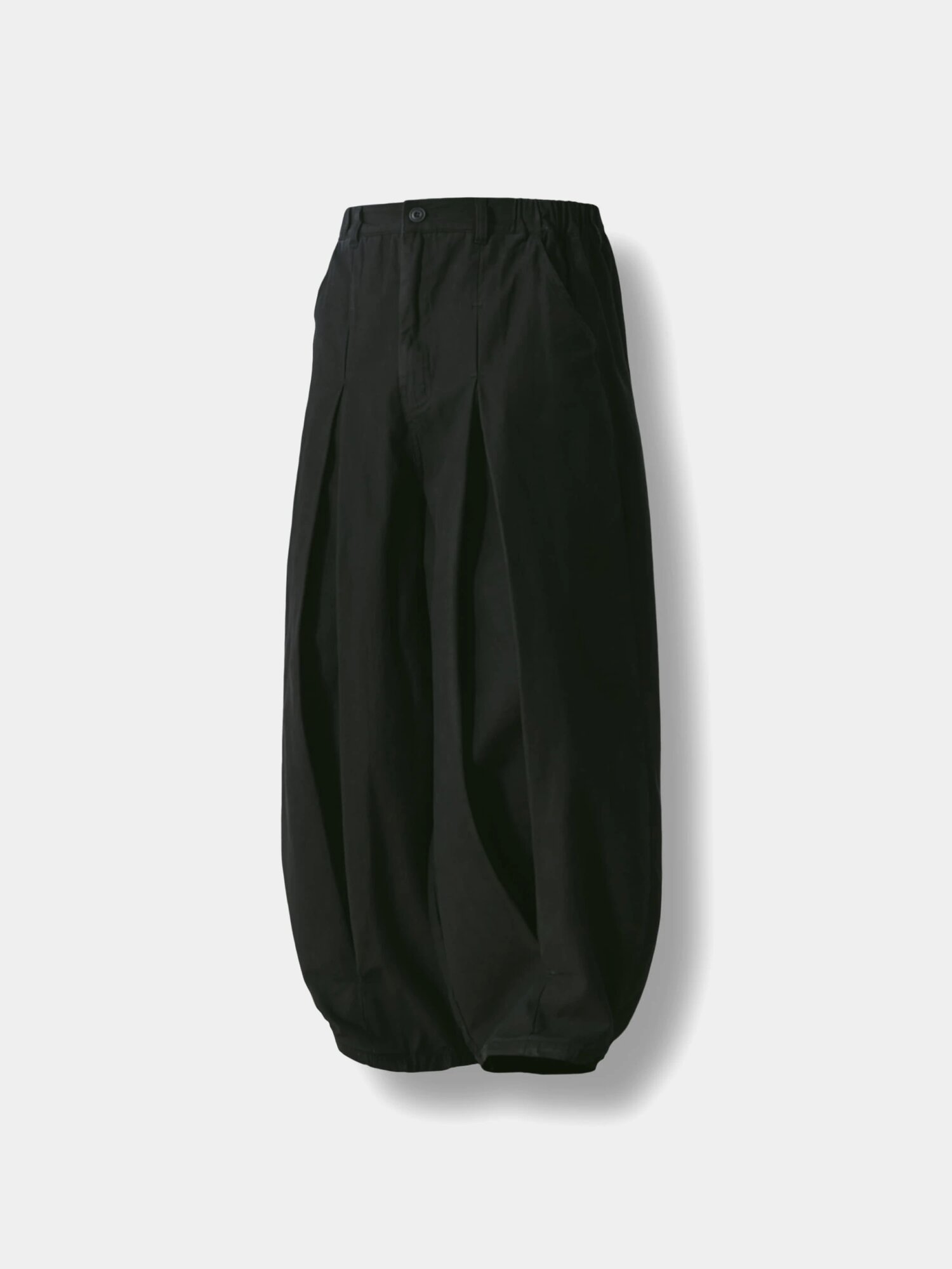 Брюки ANGLAN Long Tuck Wing Balloon Pants, размер One size, black