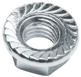 Гайка STARFIX SMP1-66039-250 М4 с фланцем цинк DIN 6923 250 шт в пласт. конт.