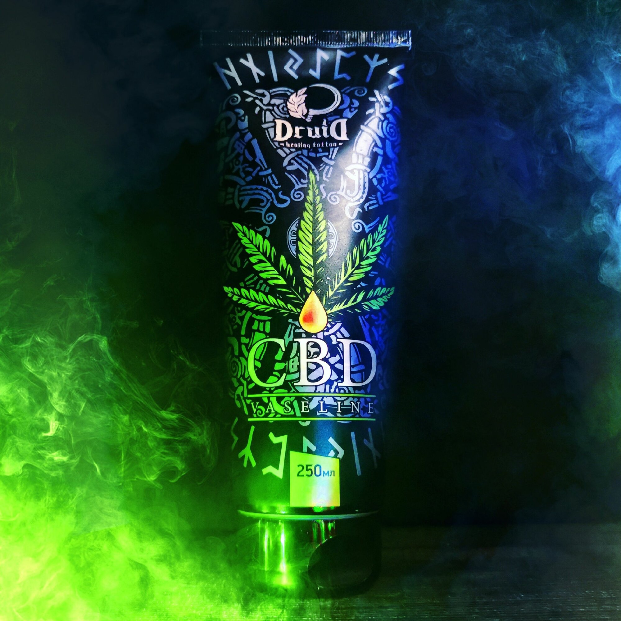 Тату вазелин витаминизированный Druid CBD Vasiline 250мл — фото 1