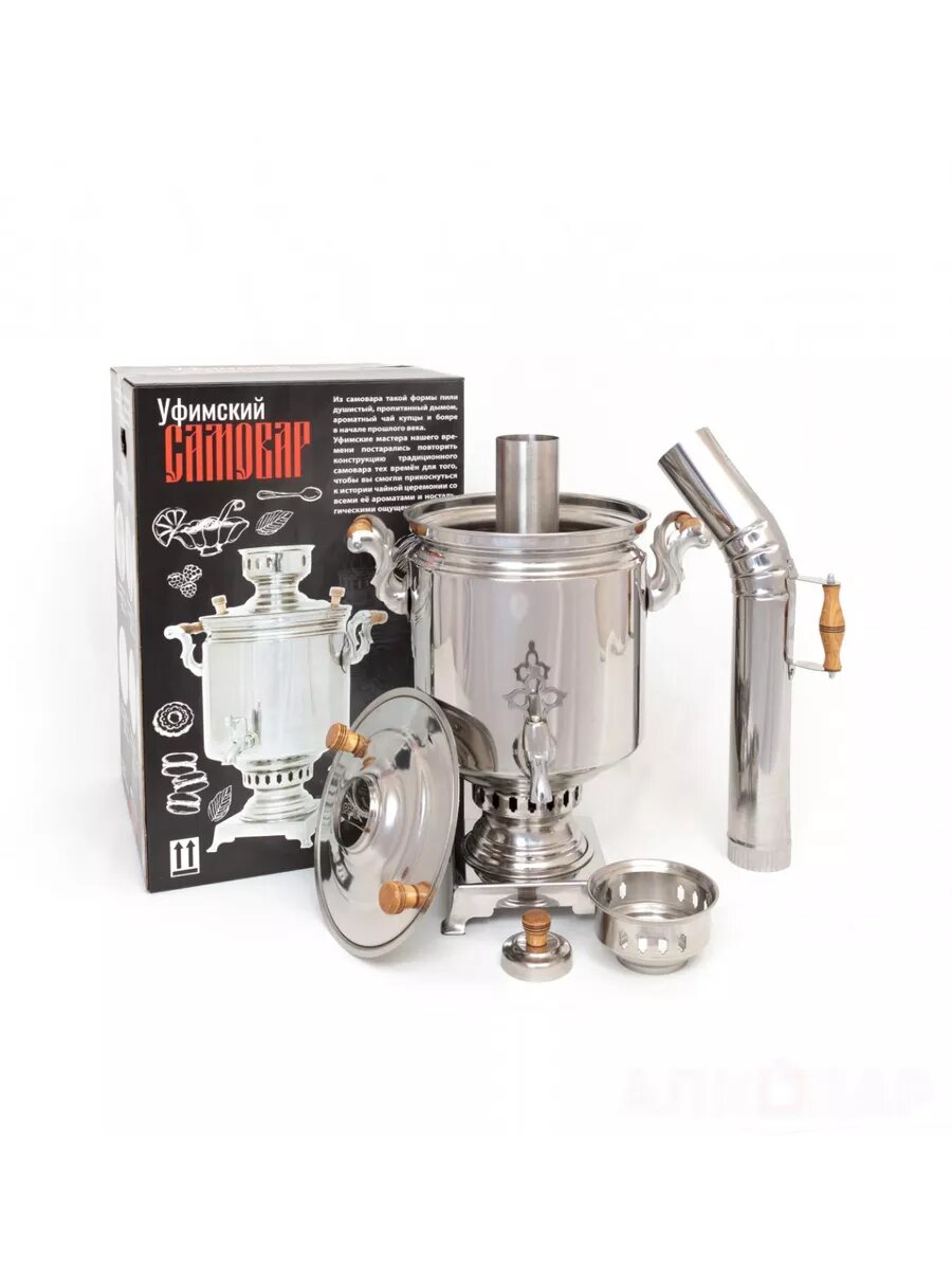 Самовар жаровый "Купец 5 литров"