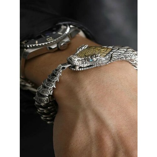 Жесткий браслет Большой Кит 1 шт размер 24 см серый желтый синий 850₽