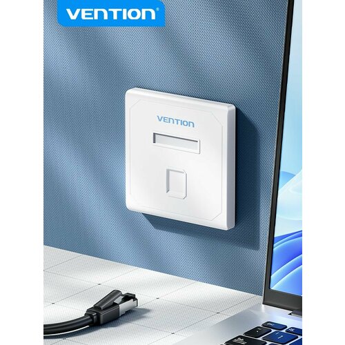Лицевая панель настенная тип 86 1 портовой модуль Keystone Vention розет модуль RJ45 для настенного монтажа арт IFDW0 550₽